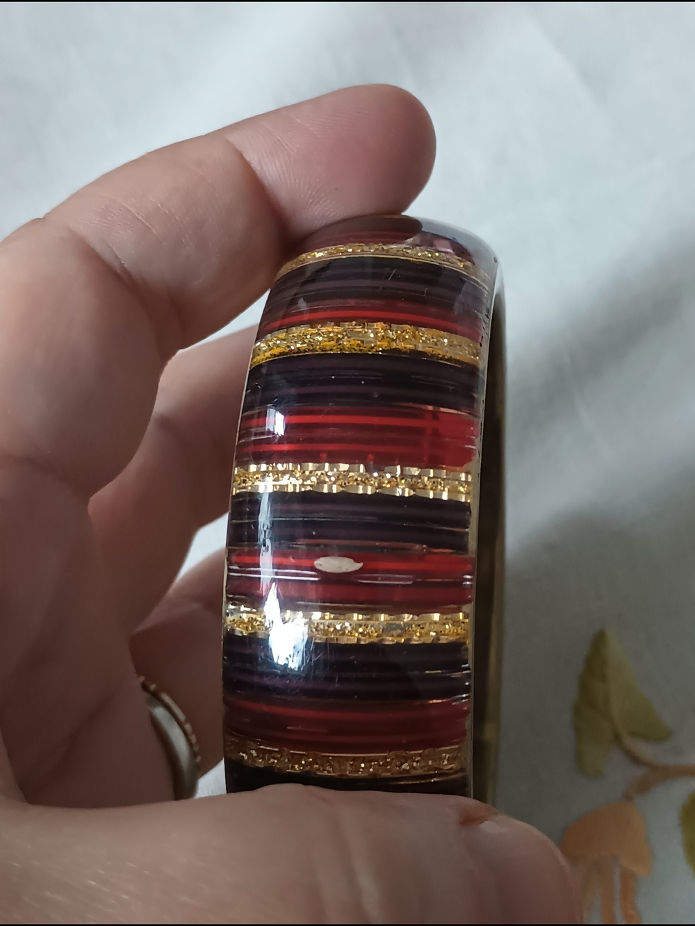 Vintage brass bracelet